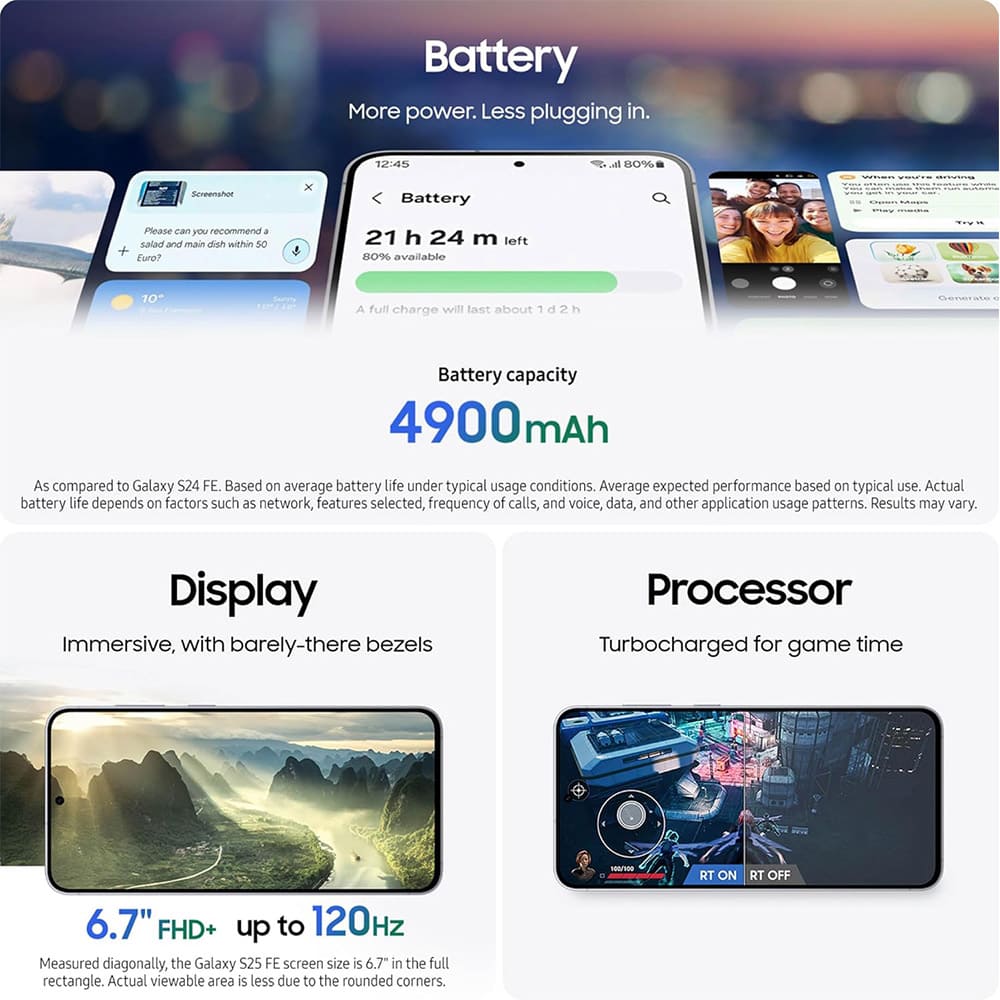 Galaxy S25 FE - Imagen 10